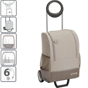 Το καρότσι λαϊκής και αγορών Family Thermo είναι ιδανικό για τη διατήρησ της θερμακρασίας των τροφίμων,